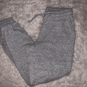 light grey sweats!!